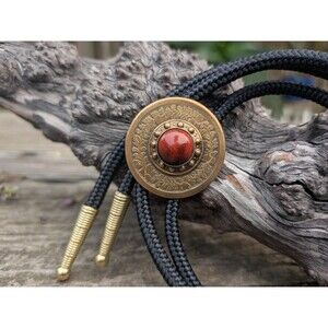 Handcrafted Southwestern Style Bolo Tie, Cowboy Lariat Tie